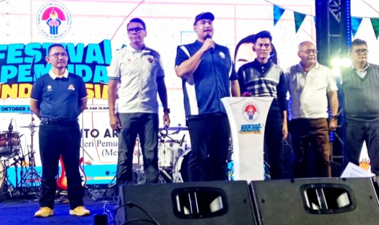 Menpora Dito Bersyukur Festival Pemuda Indonesia 2023 Berjalan Lancar dan Sedot 15.000 Anak Muda Hadir di Kemenpora