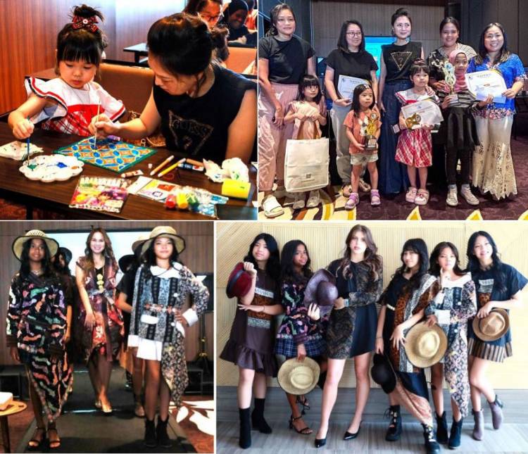 Mencanting di Kain dan Fashion Show Batik Semarakkan Whiz Luxe Spazio Surabaya