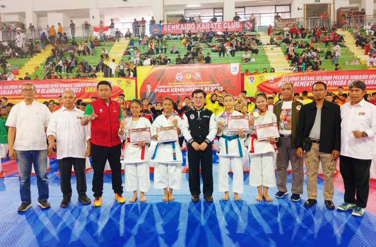 Senkaido Open Karate Championship Piala Menpora 2023 Series ke-V Kembali Digelar di GOR Ciracas