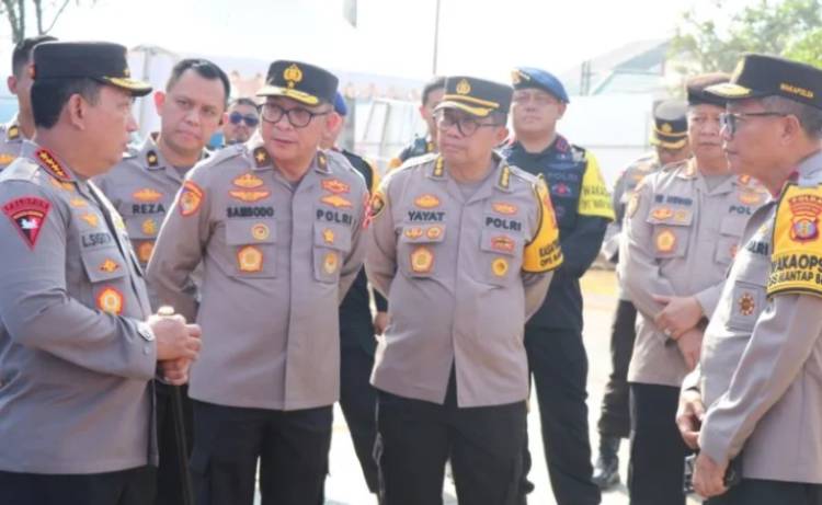 Kapolri Jenderal Polisi Listyo Sigit Prabowo Tinjau Pembangunan Kantor Polres di IKN
