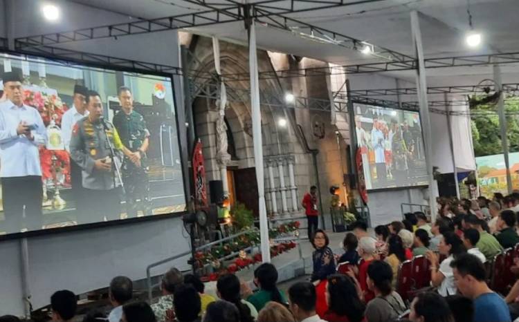 Tinjau Sejumlah Gereja di Jakarta, Kapolri Pastikan Perayaan Natal 2023 Aman!