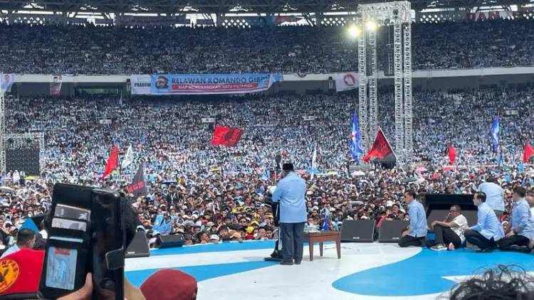 Kampanye Akbar Prabowo-Gibran: Dijanjikan dapat Nasi Kotak Gratis dan Uang, Simpatisan Tagih Panitia!