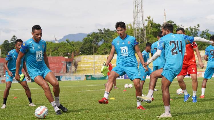 Malut United Ingin Menuntaskan Momentum Peluang Lolos ke Liga 1 di Kota Padang
