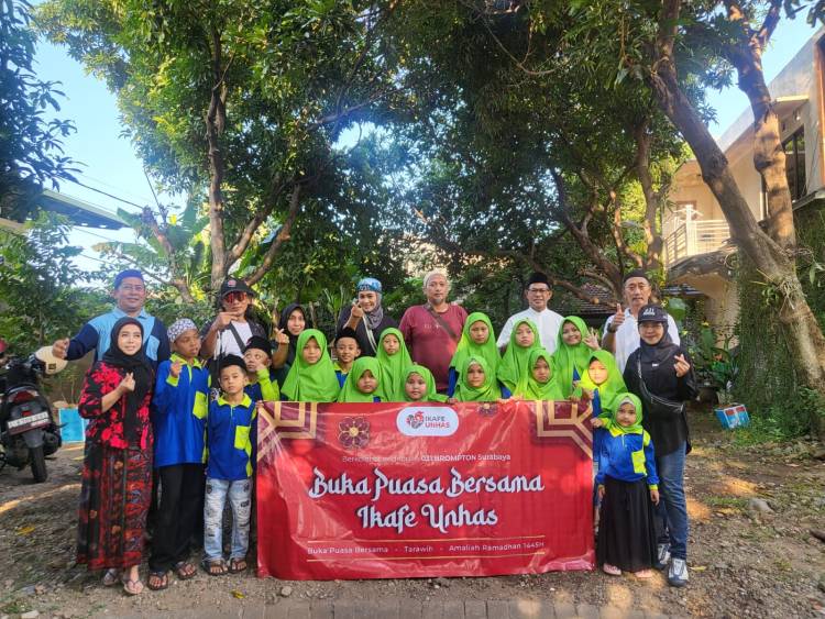 IKAFE Unhas Jatim Gelar Bukber dan "Berbagi Lur" 