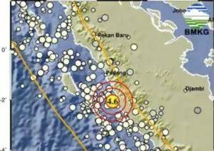 Gempa M4,6 Guncang Mukomuko Bengkulu