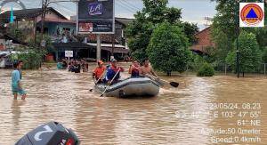 Banjir Rendam 4 desa dan 2 Kelurahan di Kabupaten Muara Enim, 6.605 Orang Terdampak! 