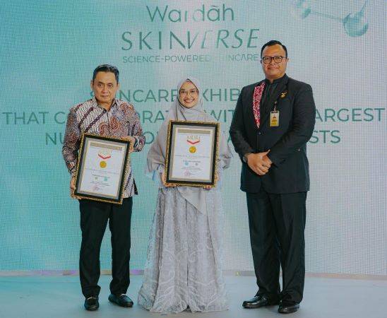 Wardah SKINVERSE - Science Powered Skincare Raih Rekor MURI