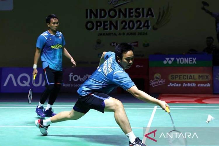 Hendra Setiawan/Mohammad Ahsan Melaju ke Babak Final Australian Open 2024