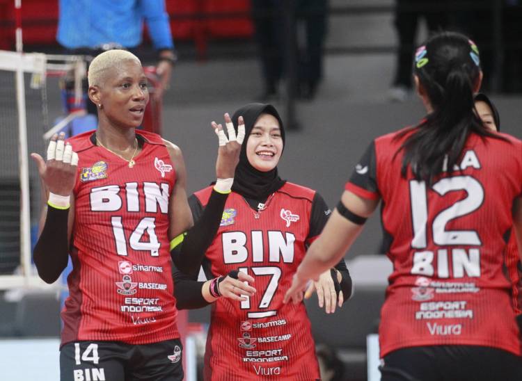 Putri Jakarta BIN Juara Putaran Kedua PLN Mobile Proliga 2024