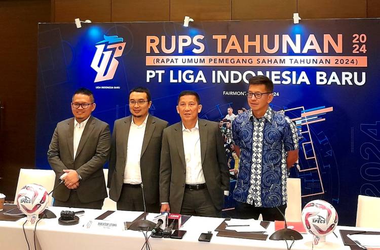 RUPS Tahunan PT LIB, Ferry Paulus: Hadiah Juara Liga 1 Musim Depan Meningkat Menjadi Rp. 7,5 Milyar