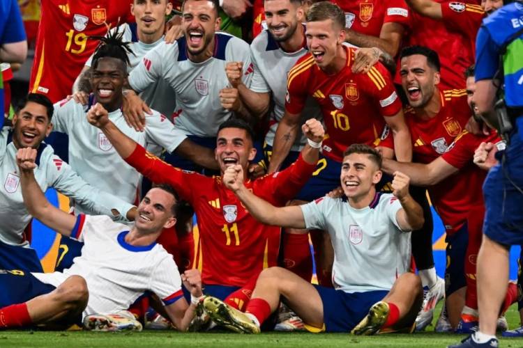 EURO 2024: Kalahkan Prancis 2-1, Spanyol ke Partai Final