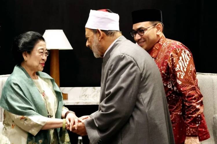 Imam Besar Al Azhar Ahmed El-Tayeb Undang Megawati ke Kota Luxor Mesir