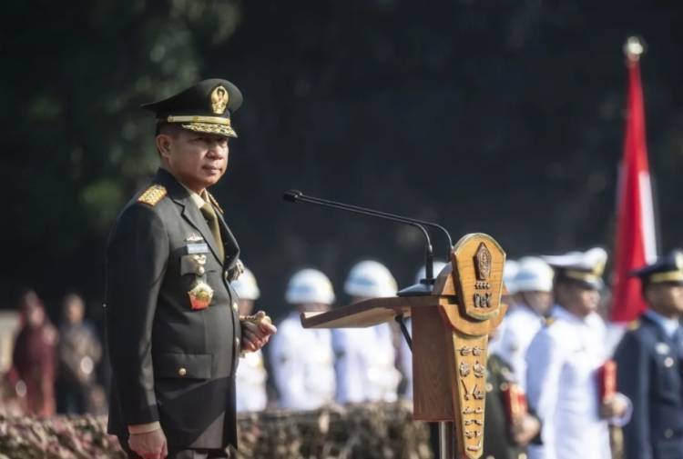 Panglima TNI Jenderal Agus Subiyanto Mutasi 256 Pati