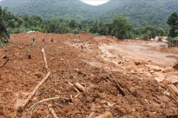 Korban Longsor Dahsyat di India Capai 215 Orang Jiwa, Ratusan Hilang