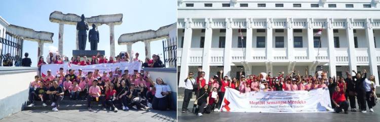 Swiss-Belhotel International Jatim Rajut Semangat Kemerdekaan Bersama UPTD Kampung Anak Negeri dan Legiun Veteran