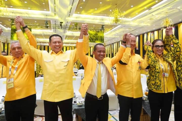 Hasil Munas Partai Golkar 2024: Bahlil Lahadalia Resmi sebagai Ketua Umum Partai Golkar periode 2024-2029.