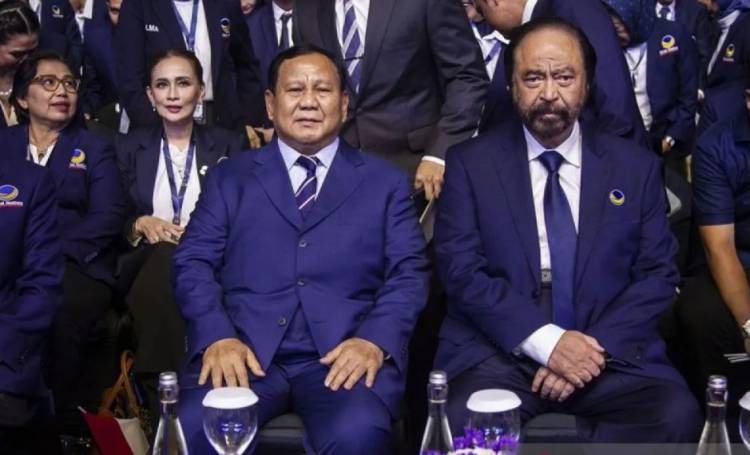 Walau Sempat Dukung Anies Dipilpres 2024, Prabowo Terima Partai Nasdem dalam Koalisi 