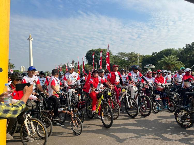 Lebih dari 500 Peserta Ikuti Fun Bike Pokja PWI Wali Kota Jakarta Utara