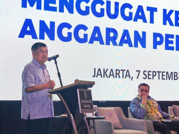 Soal Pendidikan, Jusuf Kalla Minta Pemerintah Efektifkan Anggaran yang Ada