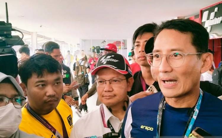 Menparekraf Sandiaga Uno: MotoGP Mandalika Berlanjut hingga 2027