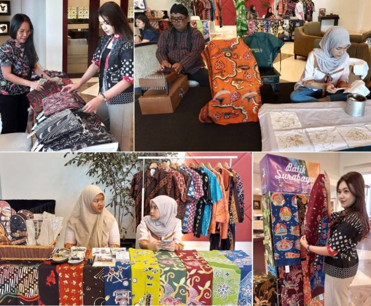 Santika Pandegiling Tampilkan UMKM Batik Surabaya dan Musik Siter, Rayakan Hari Batik Nasional