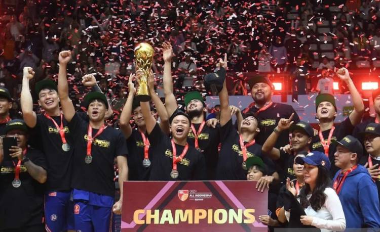 Kalahkan Satria Muda Pertamina Jakarta, Pelita Jaya Juara IBL All Indonesian 2024