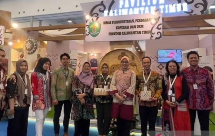 Sekda Sri Wahyuni Resmi Buka Paviliun Kaltim pada Trade Expo Indonesia 2024