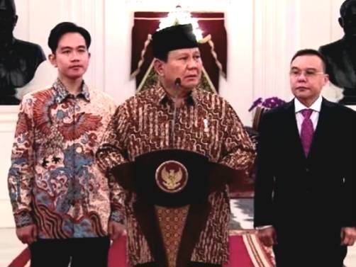 Presiden Prabowo Subianto Resmi Umumkan Para Menteri, Berikut Daftarnya!