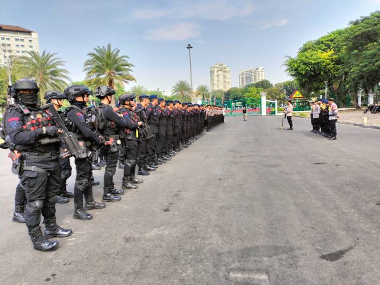 Amankan Kampanye Pilkada DKI Jakarta Hari Ini, Polisi Terjunkan Ratusan Personel