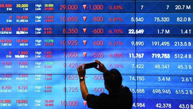 IHSG Hari Ini Dibuka Melemah Tipis, Saham BREN Masih Diburu Investor