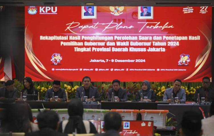 Hari Ini, KPU  Tetapkan Hasil Rekapitulasi Suara Pilkada Jakarta 