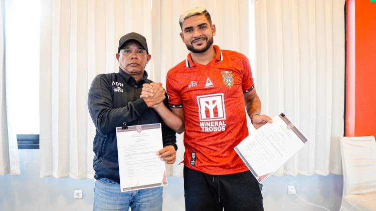 Junior Brandao Kembali Beraksi di Indonesia bersama Malut United