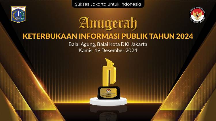 Anugerah Keterbukaan Informasi Tahun 2024 di Jakarta Digelar 19 Desember