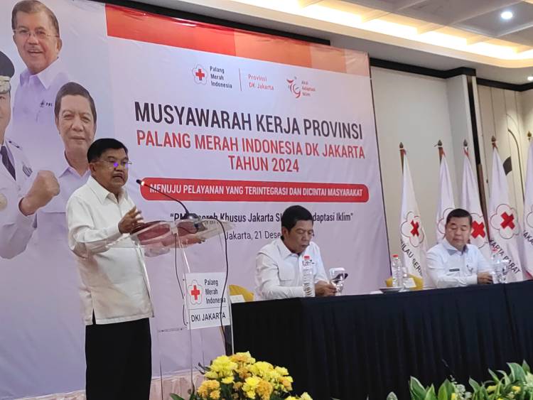 Antisipasi Kebakaran, Jusuf Kalla Dorong Relawan PMI Kampanyekan Pemakaian Energi Secara Tepat