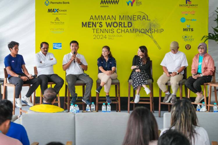 Amman Mineral Men's World Men's Tennis Championship 2024, hadir 3 Seri di Nusa Dua Bali