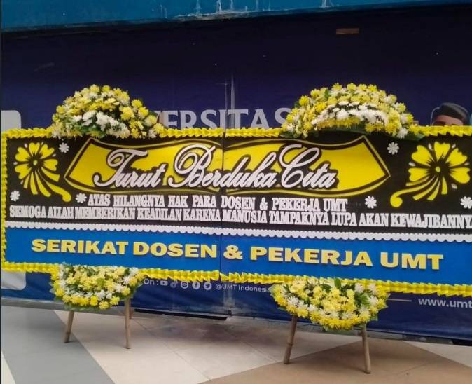 Para Dosen dan Karyawan UMT Tuntut Hak, Gaji 13 Bulan Belum Dibayarkan!