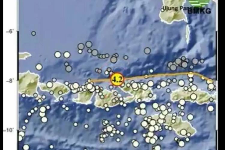 Gempa Bumi  M4,2 Guncang Sumbawa