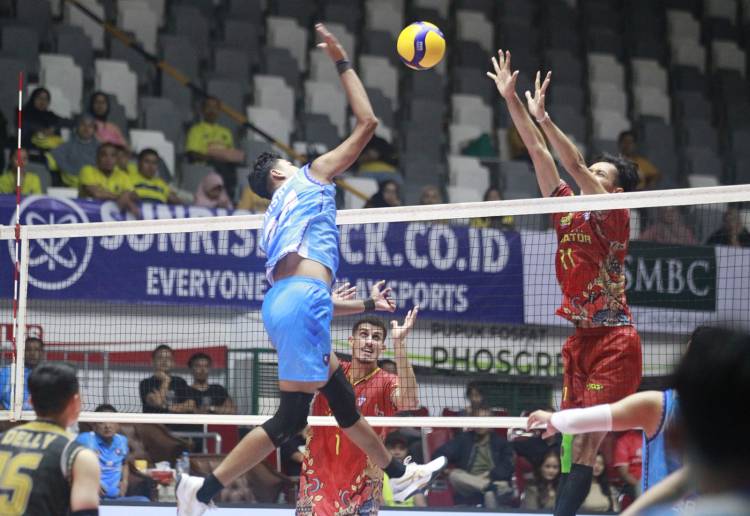 PLN Mobile Proliga 2025: Samator Tundukkan Bank Sumsel 3-1