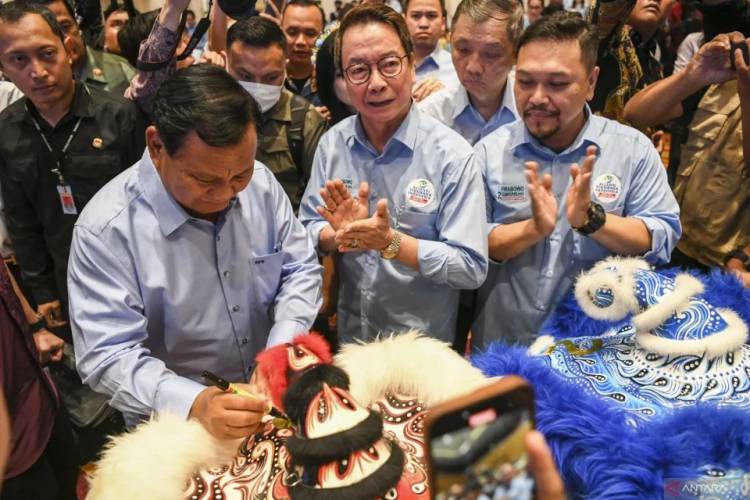 Presiden Prabowo Sampaikan Ucapan Selamat Tahun Baru Imlek 2576 