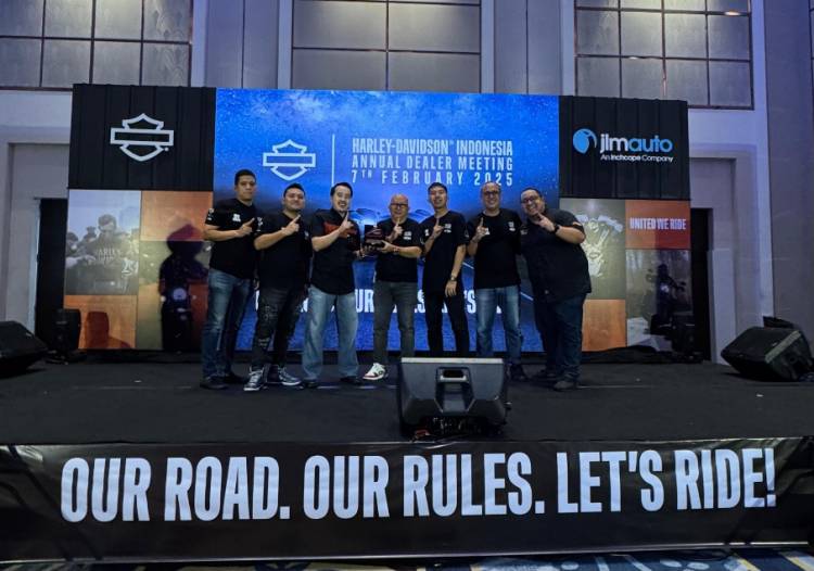 Anak Elang Raih Kembali "Dealer of the Year" Harley-Davidson® Indonesia 2024