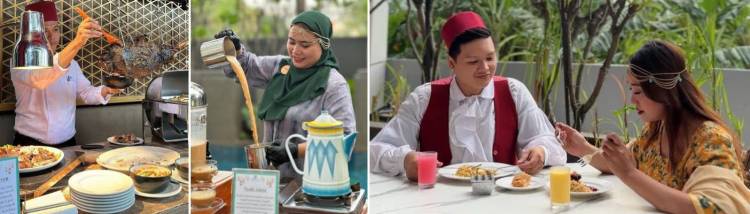 “Kampoeng Arab Nusantara” Ajak Tamu Berbuka Puasa dengan Sajian Paduan Dua Negara