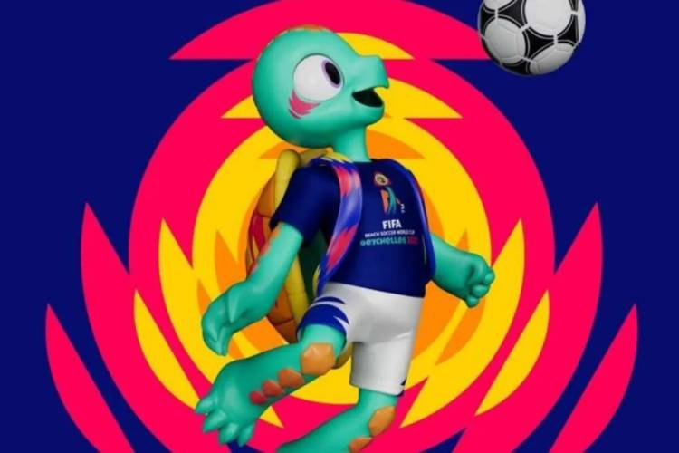 Resmi! FIFA Perkenalkan Maskot Piala Dunia Sepak Bola Pantai 2025 Seychelles