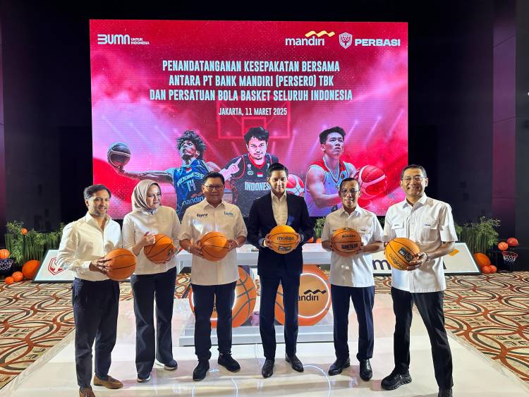 Resmi! Bank Mandiri dan DPP Perbasi Jalin Kemitraan Strategis untuk Kemajuan Bola Basket Indonesia