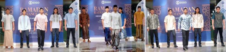 SOGO TP Tampilkan Koleksi Busana Muslim Pria dalam Fashion Show Ramadan Radiance