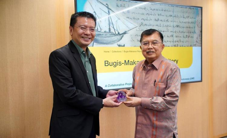 Jusuf Kalla harap Kampus UMI Makassar dan NUS Singapura Kerja Sama soal Riset Warisan Maritim Singapura dan Sulawesi