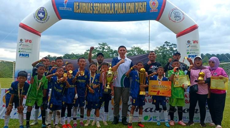 Ukir Sejarah, SSB Batalyon FA K-10 Raih Juara Bergilir Piala Ketum KONI ke-VI 2025
