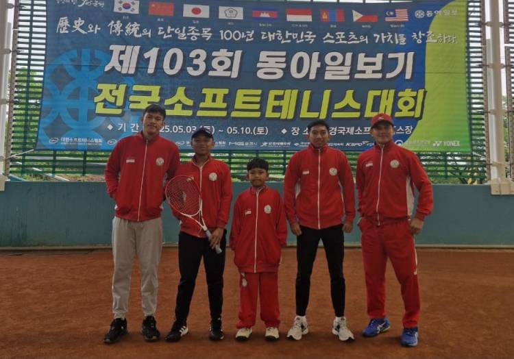 Raihan dan Syawal, Harapan Muda Soft Tennis Indonesia Jalani Pemusatan Latihan di Korea Selatan