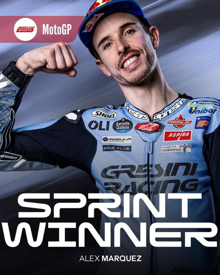 Alex Marquez Menang Balapan Sprint GP Inggris