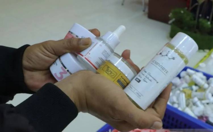 Polres Metro Bekasi: Pemalsu Produk Kosmetik di Bekasi Gunakan Tepung Tapioka