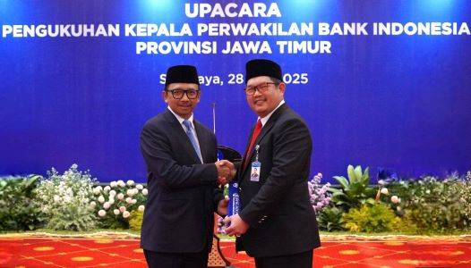 Ibrahim Jadi Kepala KPw BI Jatim, Diharapkan Berikan Sumbangsih Terbaik bagi Jatim